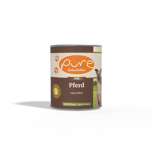 Pure Naturfutter Hondenmenu Paard Puur 100% puur paard