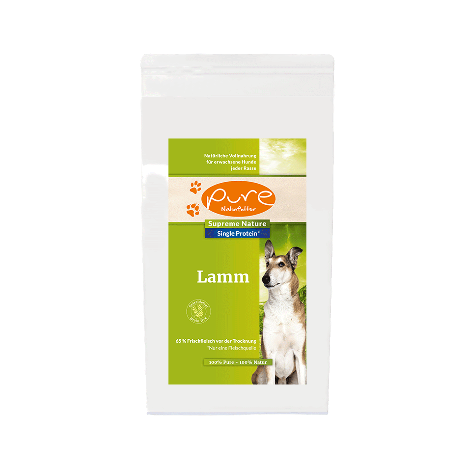 Pure Naturfutter Supreme Getreidefrei ADULT Lamm hund