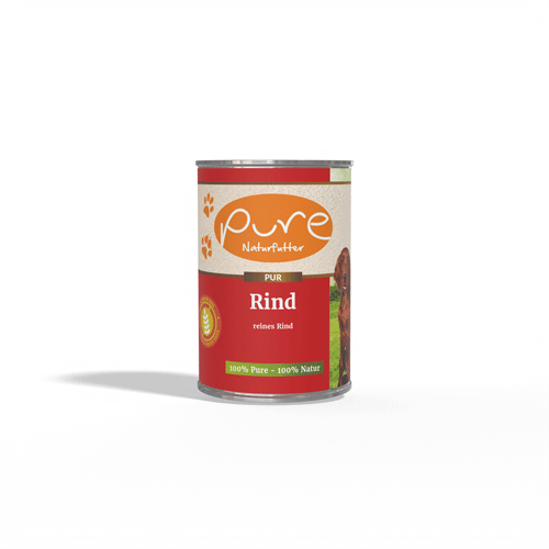 PURE-Naturfutter-Supreme-Nature-Dose-Hund_Rind_PUR_400g_V2