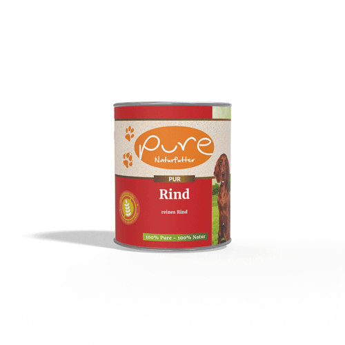 Pure Naturfutter Hondenmenu puur rundvlees 100% puur rundvlees