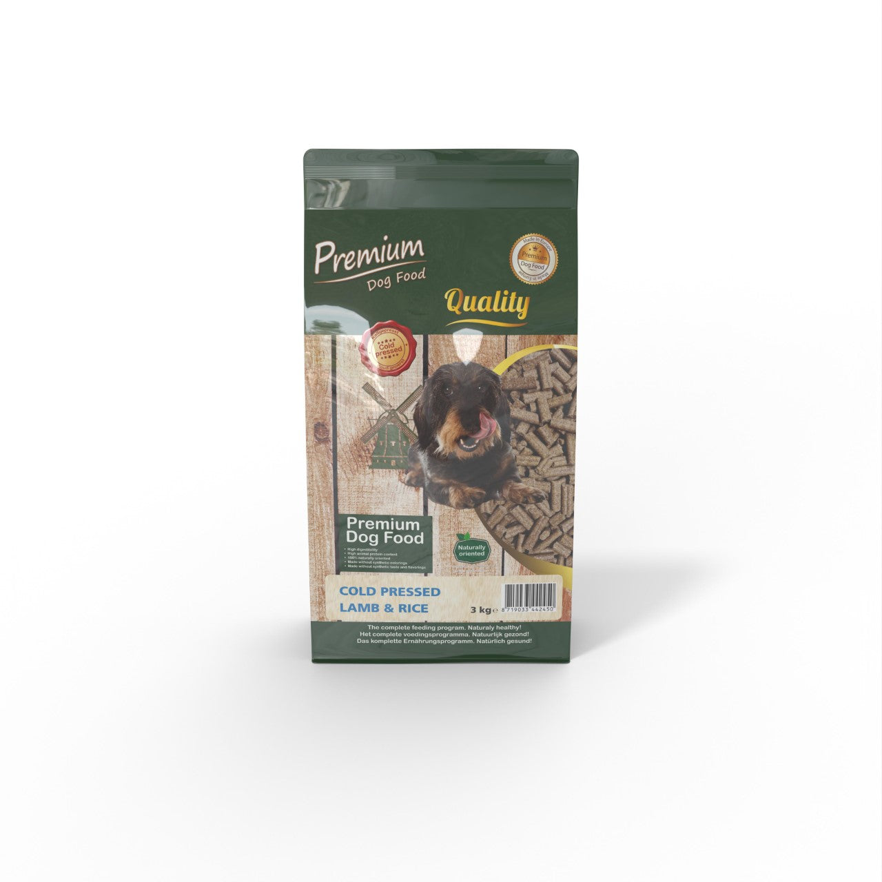 thumbnail_render_Premium Dog Food Cold Pressed Lamb & Rice 3 kg_web